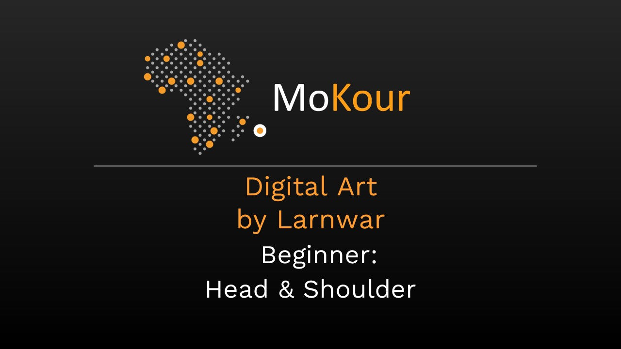 Digital Art by LARNWAR: Beginner - Head & Shoulder