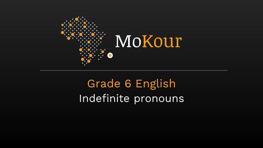 Grade 6 English: Indefinite pronouns