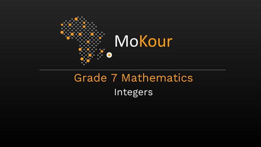 Grade 7 Mathematics: Integers