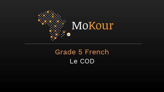 Grade 5 French: Le COD