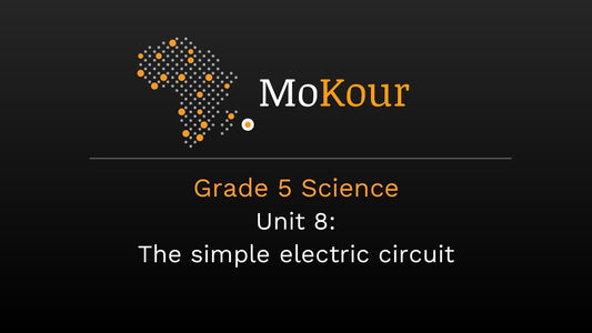 Grade 5 Science Unit 8: The simple electric circuit